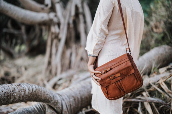 addison leather handbag