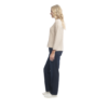 denim jeans | wide leg (dark)