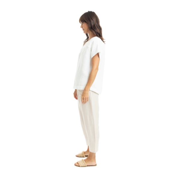 linen pant | sand