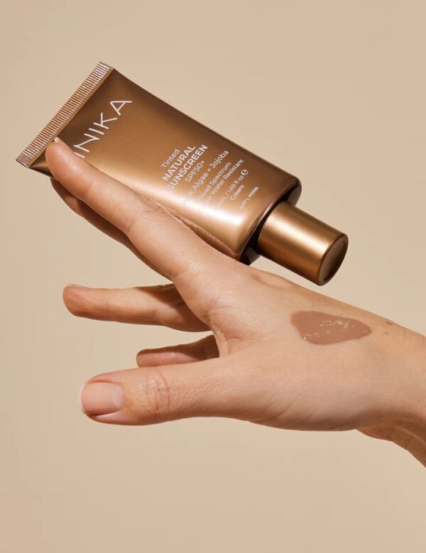 inika | organic tinted natural sunscreen spf50 +