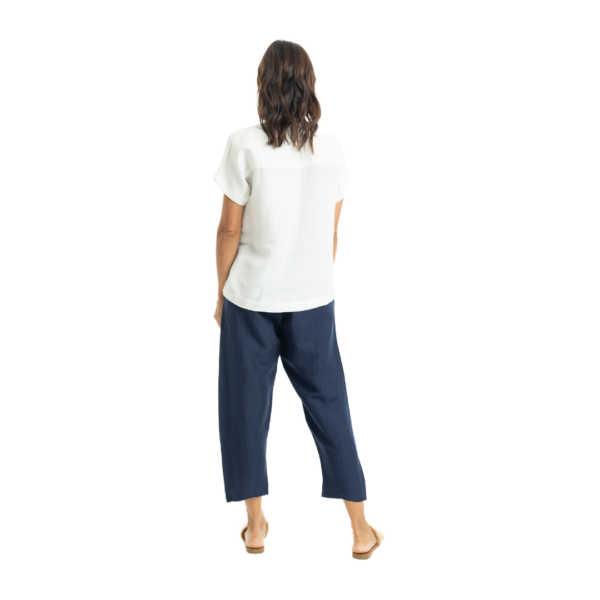 linen top | pure white