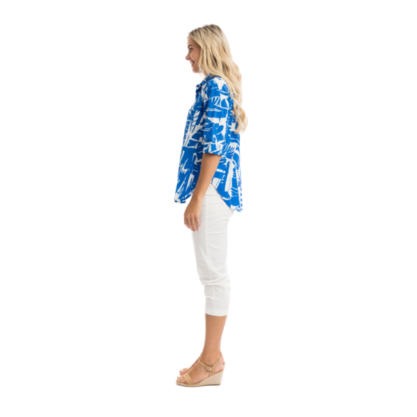 cannes shirt | blue & white