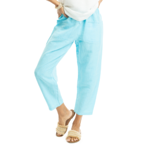 linen pants | sky