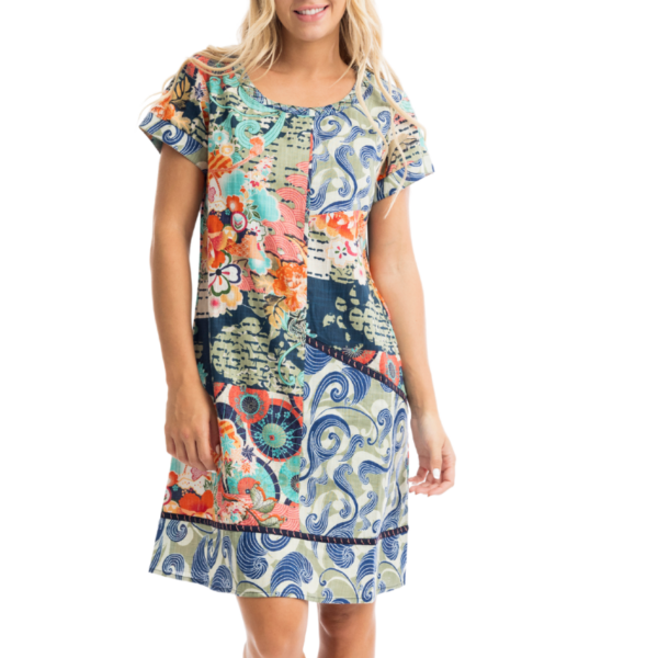 yakushima patch dress