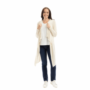 the luxe layer knit wrap | natural melange