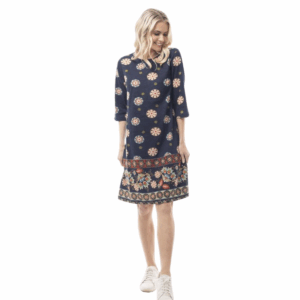 hera shift dress | print